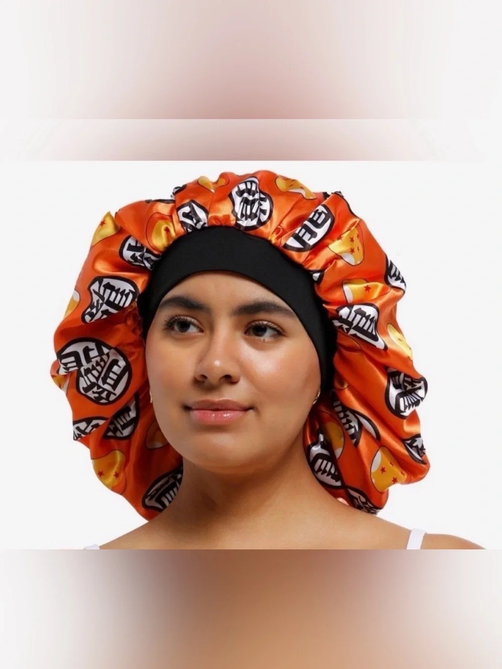Dragonball Z Reversible Satin Character Sleep Bonnet- NWT